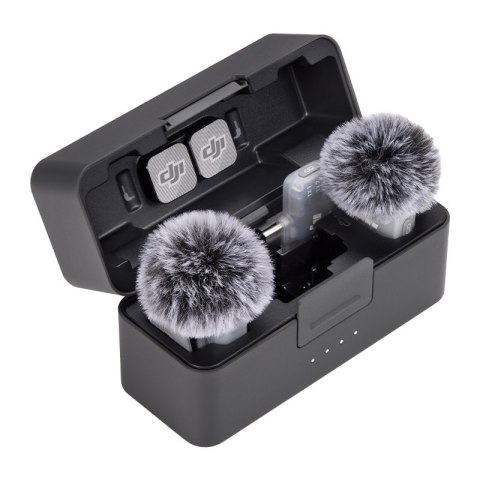 System mikrofonów bezprzewodowych DJI Mic Mini 2 (2 TX + 1 Mobile RX + Etui ładujące)