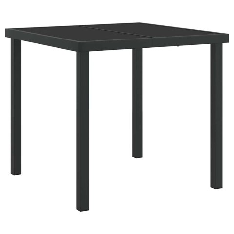 Zestaw stół i krzesła z poduszką 3 pcs Brązowy Rattan PE