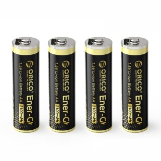 Bateria litowa akumulator AA 1.5 V 2100mWh USB-C - 4 szt.
