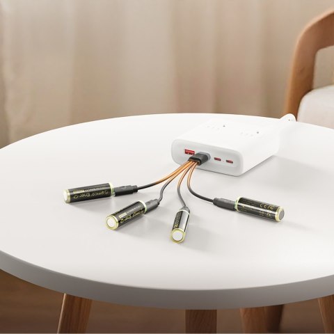 Bateria litowa akumulator AA 1.5 V 2100mWh USB-C - 4 szt.