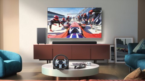 Soundbar TCL S55HE 2.1 kan. 220W Bluetooth 5.2 Dolby Atmos Tytanowy