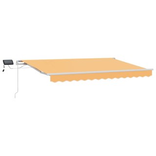 VidaXL Markiza wysuwana piaskowy 300 x 250 cm Tkanina i aluminium