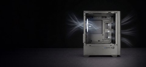 TACENS MARS MC-QUANTUM 3xFDB120+1xARGB120 USB-C ATX-obudowa/cases