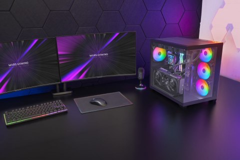TACENS MARS MC-V5 4xARGB USB-C ATX-obudowa/cases