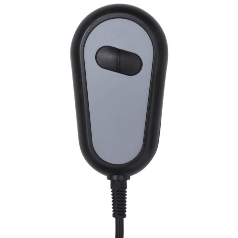 Rozkładany fotel elektryczny uszak, taupe, obity tkaniną