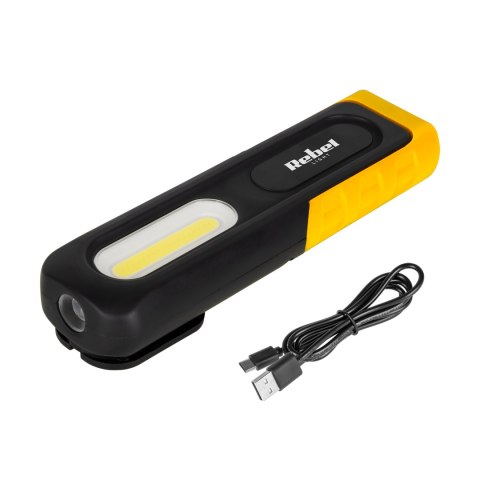 Akumulatorowa lampa warsztatowa Rebel IP33
