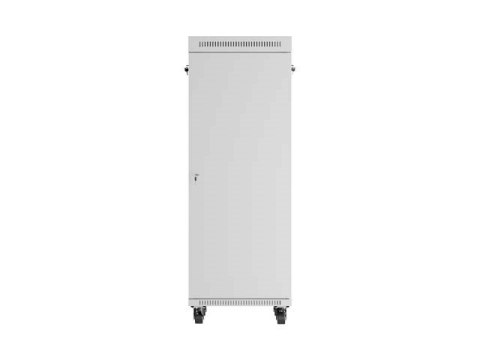 LANBERG SZAFA INSTALACYJNA RACK STOJĄCA 19" 32U 600X800 SZARA DRZWI PRZESZKLONE LCD (FLAT PACK) V2