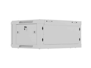 LANBERG SZAFA INSTALACYJNA RACK WISZĄCA 19" 4U 600X450 SZARA DRZWI METALOWE (FLAT PACK)