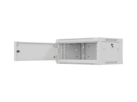 LANBERG SZAFA INSTALACYJNA RACK WISZĄCA 19" 4U 600X450 SZARA DRZWI METALOWE (FLAT PACK)