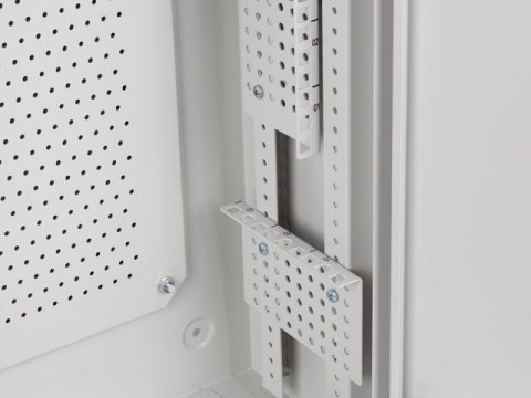 LANBERG SZAFA INSTALACYJNA RACK WISZĄCA 19" 6U+3U 540X200 NISKOPROFILOWA SZARA (ZŁOŻONA)