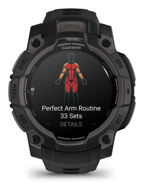 Zegarek Garmin Instinct 3, 45mm AMOLED Black