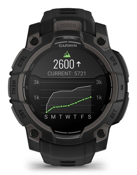 Zegarek Garmin Instinct 3, 45mm AMOLED Black