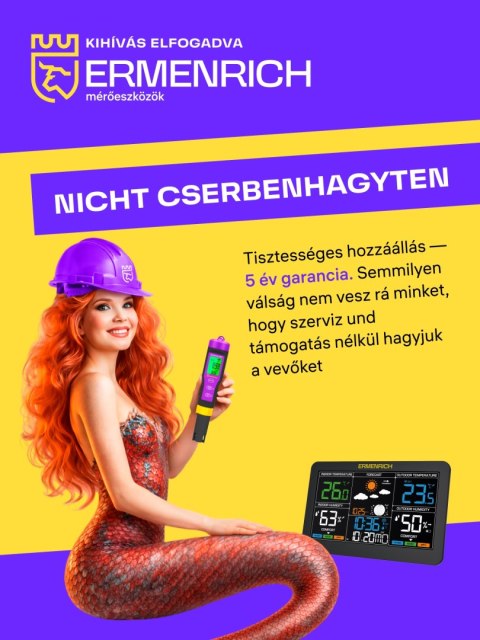 Miernik laserowy Ermenrich Reel GM100