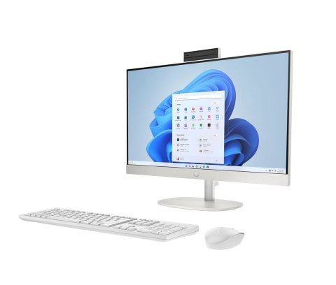HP AiO 24-cr0312nw Ryzen 5 7520 23.8" FHD IPS 250nits AG 16GB DDR5 SSD512 Radeon 610M Cam720p kB+Mouse Win11 Shell White 2Y