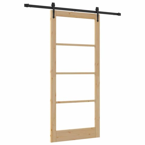 Drzwi przesuwne Naturalny 93 x 211 cm