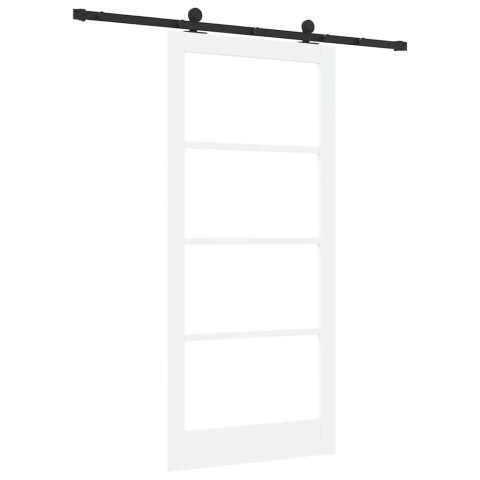 Drzwi przesuwne ORKDAL Biały i czarny 93 x 202 cm