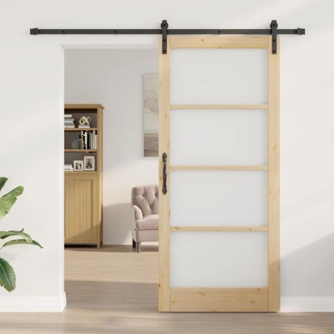 Drzwi przesuwne ORKDAL Naturalny 93 x 211 cm