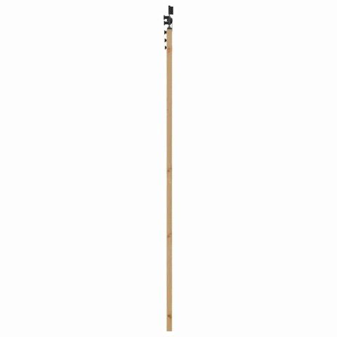 Drzwi przesuwne ORKDAL Naturalny i czarny 93 x 211 cm