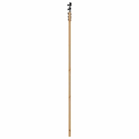 Drzwi przesuwne ORKDAL Naturalny i czarny 93 x 211 cm