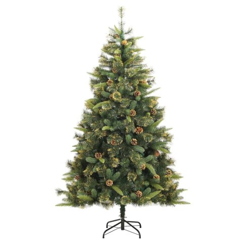 Sztuczna Choinka z Zawieszkami Zielony 240 cm