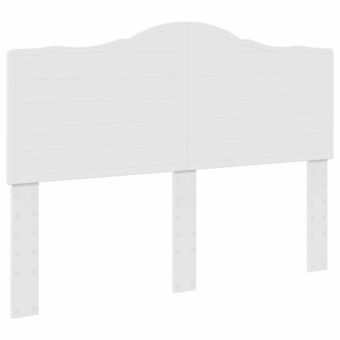 Ramka łóżka Biały 140 x 200 cm Materiał drewnopochodny
