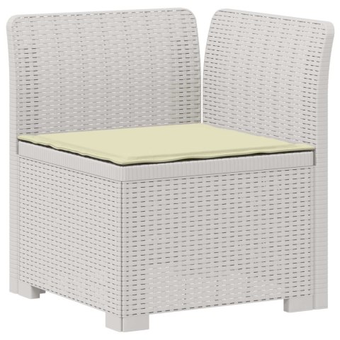 5-osobowa sofa ogrodowa z poduszkami w stylu rattanowym PP