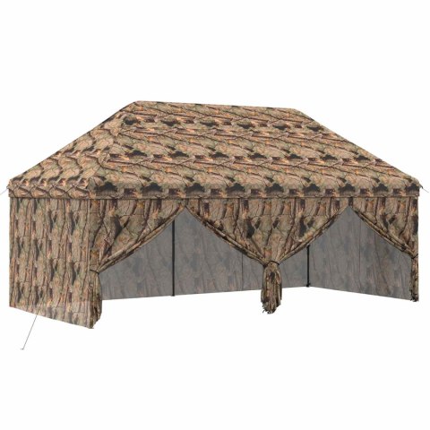 Garaż Pop-up z 4 Ścianami 3 x 6 m Leśny Kamuflaż