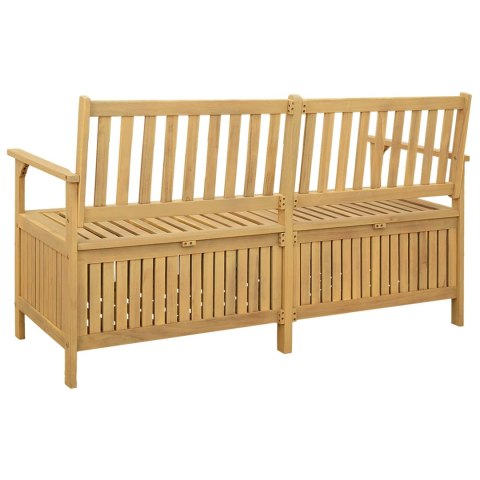 Ławka z miejscem do przechowywania 2 -Seater 148 x 63 x 84 cm