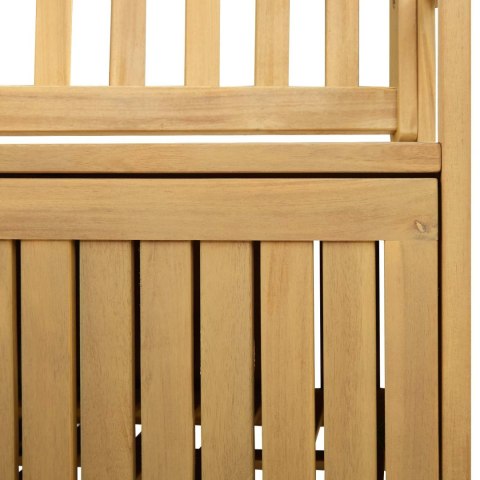 Ławka z miejscem do przechowywania 2 -Seater 148 x 63 x 84 cm