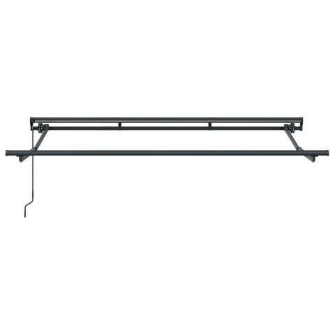 Rama manualnej markizy Z regulacją Antracyt 3,5 x 2 m Stal