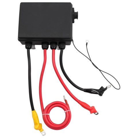 VidaXL Wciągarka elektryczna PVC Czarny