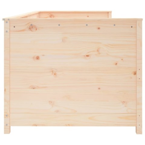 VidaXL Łóżko dzienne bez materaca, 80x200 cm, sosnowe