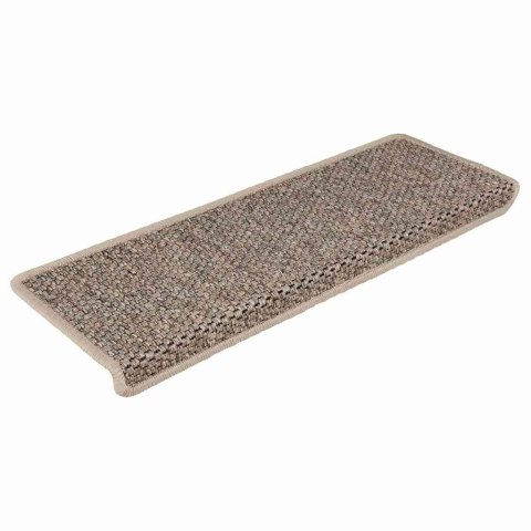 Maty na schody samoprzylepne sizal-look 30 szt. 65x21x4 cm
