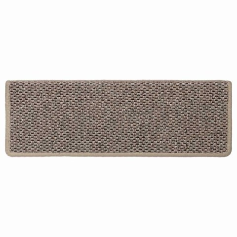 Maty na schody samoprzylepne sizal-look 30 szt. 65x21x4 cm