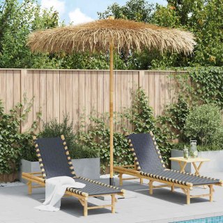 VidaXL Parasol Tiki z baldachimem z liści bananowca, 240 cm, bambus