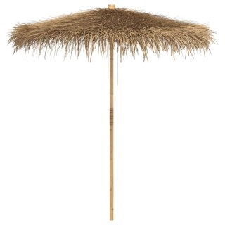 VidaXL Parasol Tiki z baldachimem z liści bananowca, 240 cm, bambus