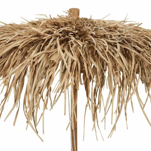 Parasol Tiki z baldachimem z liści bananowca, 240 cm, bambus