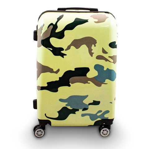 ZESTAW WALIZEK PODRÓŻNYCH 3 SZT BERWIN CAMOUFLAGE ZIELONE XL+L+M