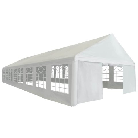 Namiot imprezowy z PE, 6 x 16 m, biały