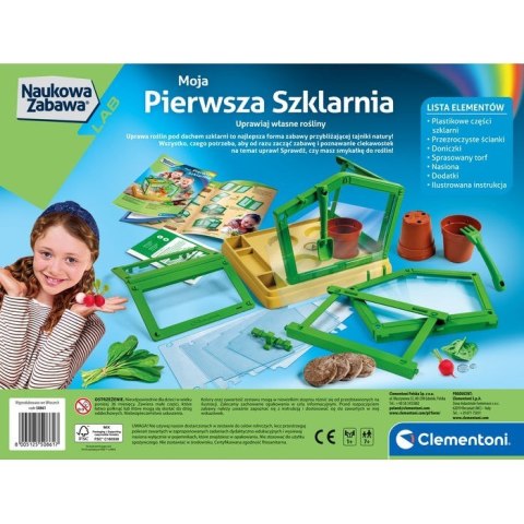 Zestaw Clementoni - Moja pierwsza szklarnia