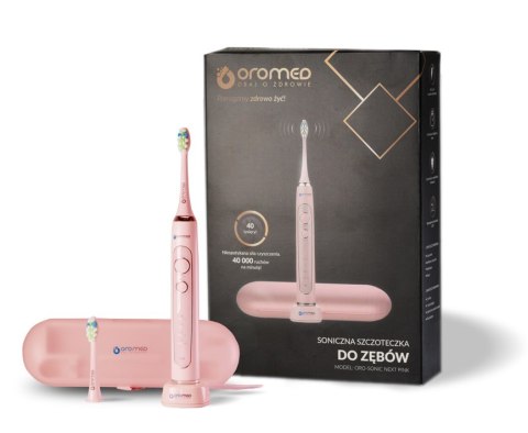 Szczoteczka soniczna ORO SONIC NEXT PINK OROMED (OUTLET)