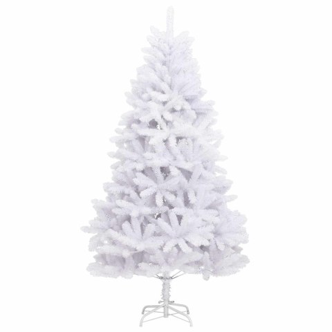 Sztuczna choinka Biały 138 x 138 x 300 cm PVC i Metal