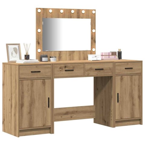 Toaletka 3 pcs Brązowy 78,5 x 41 x 135 cm