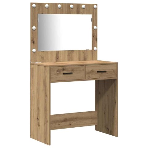 Toaletka 3 pcs Brązowy 78,5 x 41 x 135 cm
