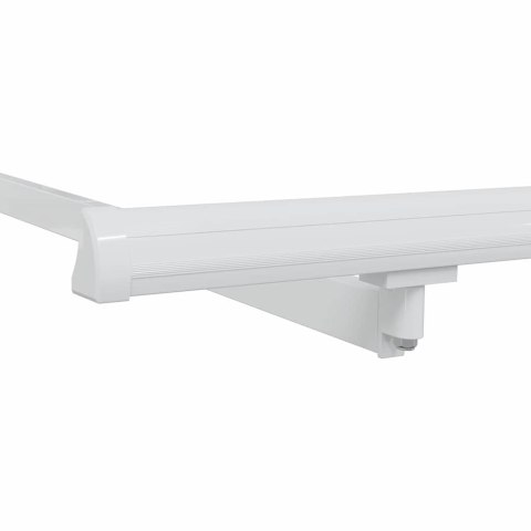 Rama markizy Biały 4 x 2 m Metal