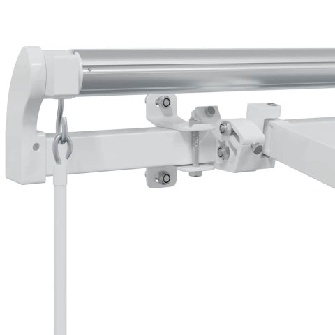 Rama markizy Biały 4 x 2 m Metal
