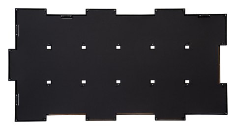 Ramka na zdjęcia MORKA 18 zdjęć czarna 45 x 87 cm