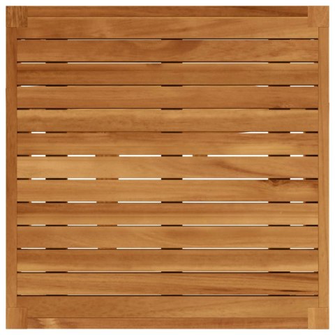 5 pcs Solidne drewno akacjowe i lina naturalny