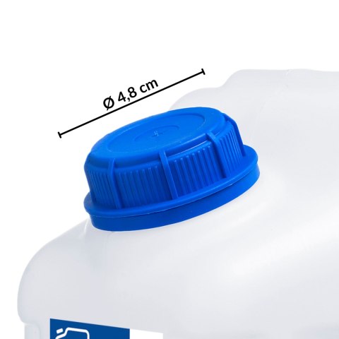 Kanister na wodę pitną z kranikiem i odpowietrznikiem, tworzywo HDPE, 20L