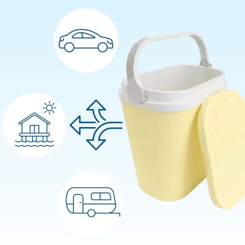 Lodówka GIOSTYLE 12L Jasno żółta Kamai